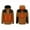 Brown, variant on Feancey Mens Heated Jacket Waterproof Softshell Men and Women Winter 4 Zones Heating Coats Outdoor Windproof Hooded Ski Jackets with Pockets Limited Time Deal,Black,3XL