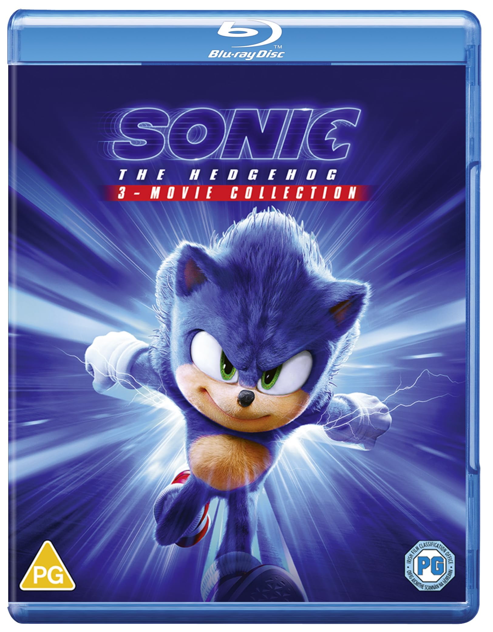 Paramount Home Video Sonic the Hedgehog 2 DVD Blu-ray with Emerald