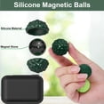 thumbnail image 3 of Paquete de 6 unidades magnéticas de silicona Fidget Balls BUSOHA para aliviar el estrés, 3 of 7