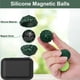 thumbnail image 3 of Paquete de 6 unidades magnéticas de silicona Fidget Balls BUSOHA para aliviar el estrés, 3 of 7