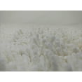 thumbnail image 3 of DaDa Bedding Vanilla Ivory White Shaggy Soft Chenille Noodle Carpet Rug Bath Mat, 3 of 6