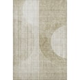 thumbnail image 2 of Addison Rugs Mayfield Washable Transitional Modern Taupe Rectangle Rug, 5' x 7'6", 2 of 6
