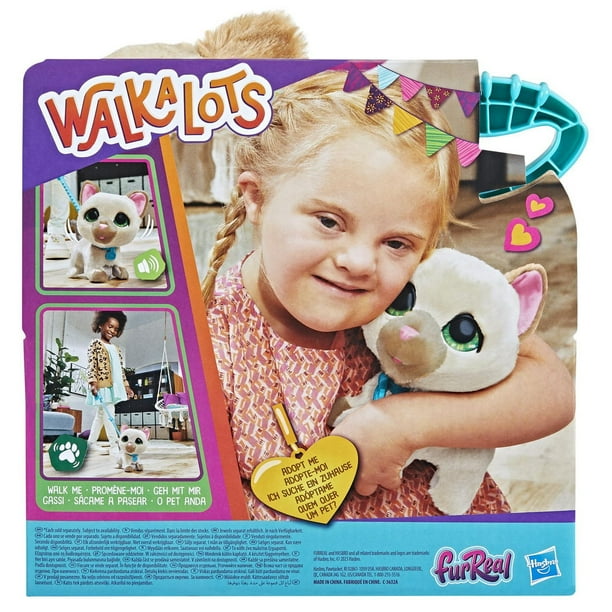 furReal Walkalots Big Wags Walking Kitty Toy for Kids Ages 4+