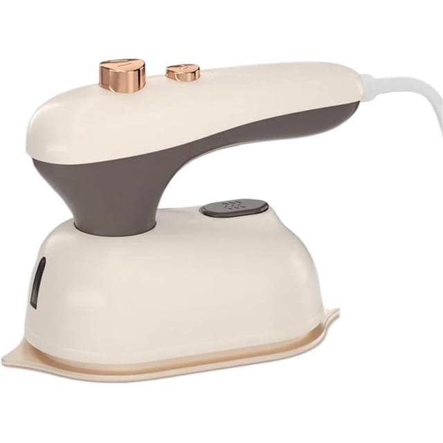 Portable 2-in-1 Mini Iron, Handheld Steam Iron, Suitable for Business and Home Dry and Wet Ironing
