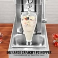 thumbnail image 4 of KFFKFF Frozen Dessert Blender, 750W Rapid-Action Frozen Treat Maker Stirring Device 1740RPM, Constructed from 304 Stainless Steel, Extended Handle + PC Safety Guard, Adaptable for all Ice Cream Tastes, 4 of 9