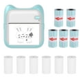 thumbnail image 1 of yeacher Mini Imprimante Photo de Poche Portable Machine d'Impression Thermique 203dpi, 1 of 8