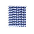 thumbnail image 6 of Efavormart 2 Panels White/Royal Blue Polyester Chevron Design Thermal Insulated Blackout Room Darkening Grommet Top Curtain 52"x96", 6 of 10