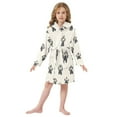 thumbnail image 6 of FORMRS Kids Bathrobe Unisex Hooded Robe Toddler Pajamas Sleepwear, Size 7-9T, Cute Cat Paw, 6 of 7