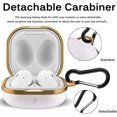 thumbnail image 5 of Funda compatible con Samsung Galaxy Buds Pro 2021, elegante protector de cuerpo completo con revestimiento rígido y funda con llavero, parachoques para Samsung Galaxy Buds 2 2021 / Samsu, 5 of 5