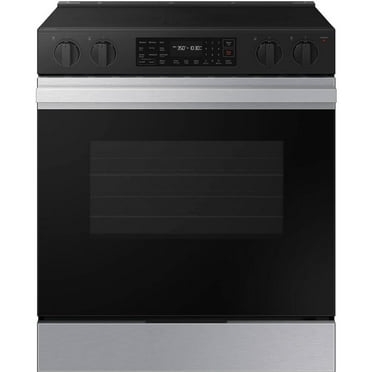 Samsung NSE6DG8300SR 6.3 Cu. Ft. Bespoke Stainless Slide-In Electric Smoothtop Range