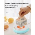 thumbnail image 4 of Mistaha Coffee Cup Warmer Intelligent Mug Warmer Coaster Mug Mat Support Auto Stir Function Milk Tea Beverage Heater Heating Coaster, 4 of 7