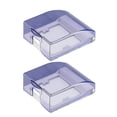 thumbnail image 1 of 2 Pcs Electrical Outlet Covers Cable Cover Box Switch Box Cover Safety Outlet Protectors Toddler Proofing Socket Box, 1 of 2