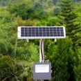 thumbnail image 2 of JShteea Banco del poder del panel solar del polisilicio 10W 12V para la batería al aire libre la bomba 9-12V la lámpara, 2 of 7