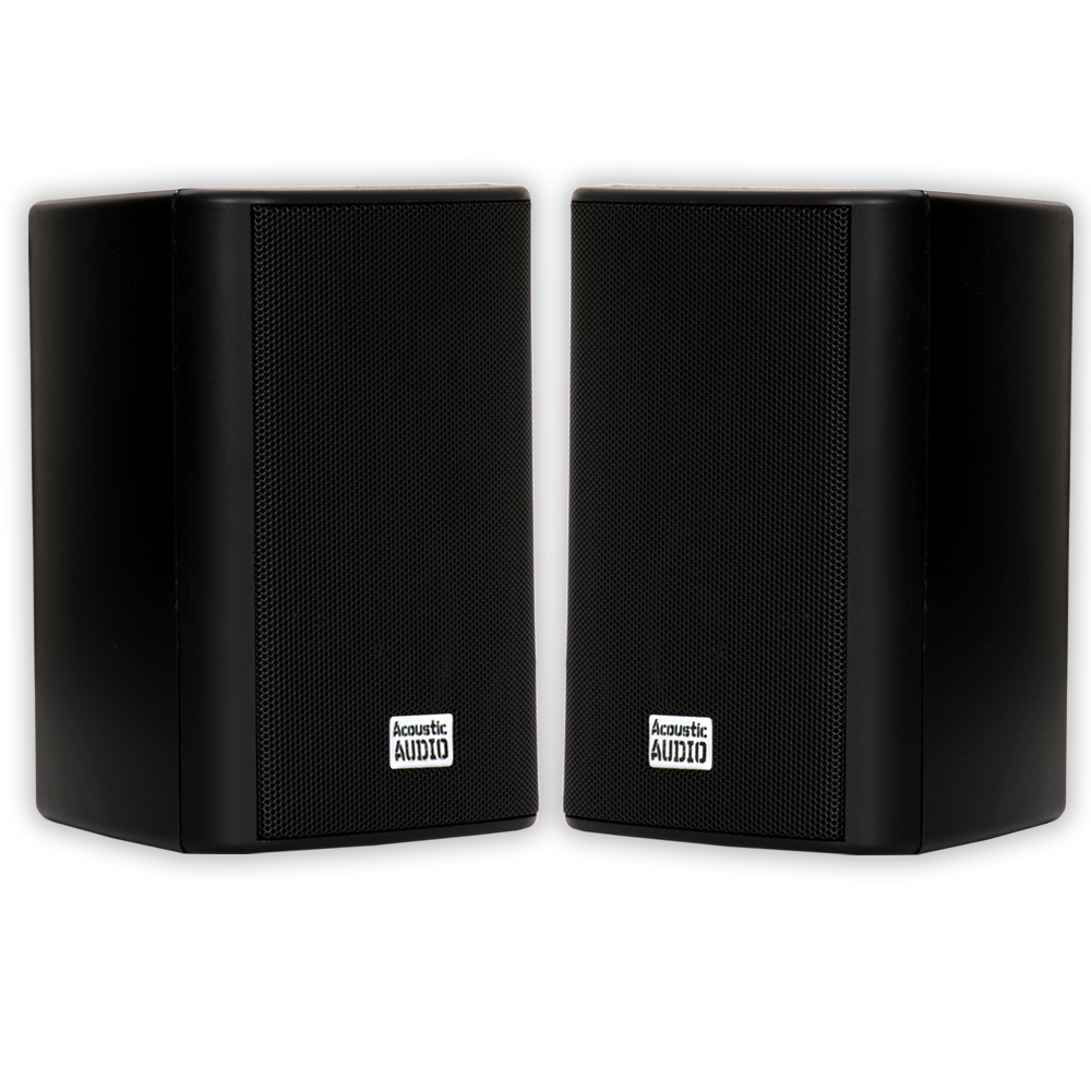 Acoustic Audio AA351B and AA40CB Indoor Speakers Home Theater 5 Speaker Set - image 2 of 7