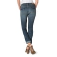 thumbnail image 5 of Signature by Levi Strauss & Co. Women's Mid Rise Slim Cuffed Jeans, 5 of 7