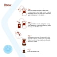 thumbnail image 4 of Cafetera de Vidrio Chemex Pour-Over - Serie Clásica - 6 Tazas - Empaque Exclusivo, 4 of 5