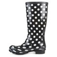 Women's Rubber Patterned Rain Boots