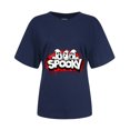 thumbnail image 5 of Godom Plus Size Halloween Shirt Women Funny Graphic Short Sleeve Tops Tees, 5 of 6