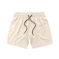 thumbnail image 5 of Migroa Mens Swim Trunks Quick Dry Beach Relaxed Fit Comfort Shorts with Pockets Pull on Soft Lounge Drawstring Sweatpant Beige L, 5 of 9