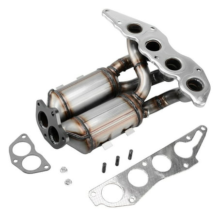 Catalytic Converter w/Exhaust Manifold for 04-12 Mitsubishi Galant 2.4L Direct-Fit Stainless Steel High Flow Cat (EPA