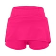 thumbnail image 5 of MNCEKFOD Skirts for Women PlusSummer 2025 Slim Fit Stretchy Mid Waist Skorts Pants for Sports with Pockets Relaxed Fit Skirt Hot Pink XXXXL, 5 of 6