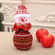 RYRDWP Portable Christmas Candy Bag Cartoon Deer Snowman