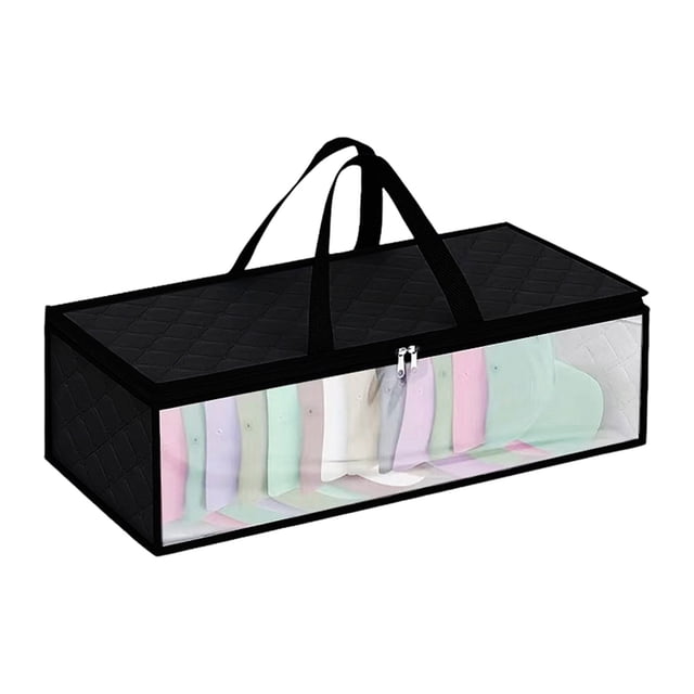 Birdeem Sac Organisateur de Vêtements Transparent, Fermeture Éclair Robuste, Design Transparent pour Garde-Robe, Placard, sous-Lit, Grande Capacité