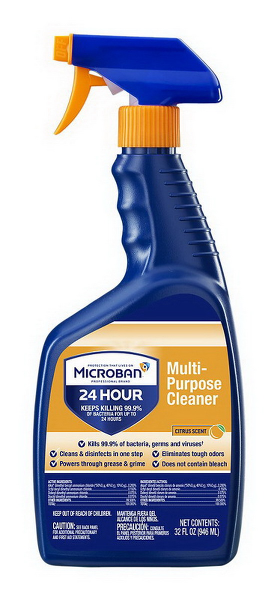 (Price/Case)Microban 30110 Microban MultiPurpose Cleaner Citrus Rtu