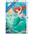 thumbnail image 3 of Disney The Little Mermaid - Ariel - Swimming Pose Wall Poster with Push Pins, 22.375" x 34", 3 of 3
