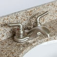 thumbnail image 4 of Brown Bathroom Vanity 42", Wheat Granite Top, Faucet LB3B, 4 of 5