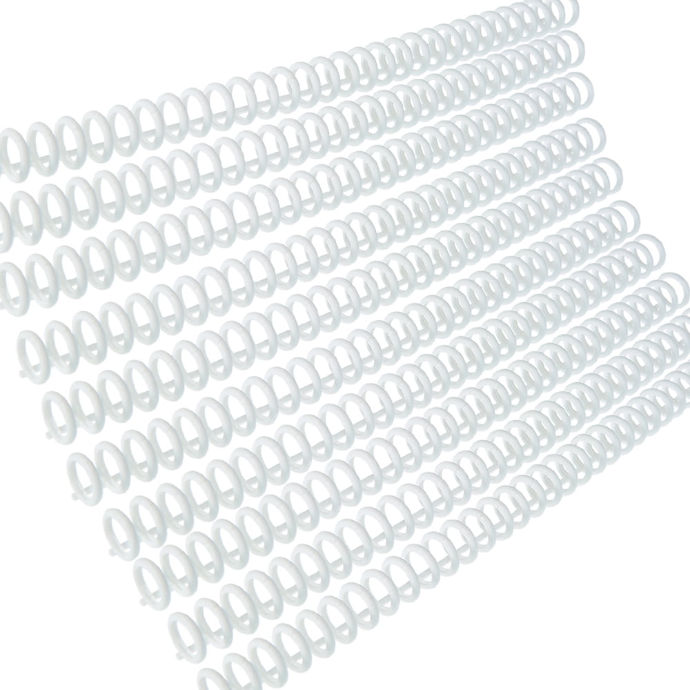 10pcs Plastic 30-Hole Loose Leaf Binders Ring Binding Spines Combs 85 Sheets US