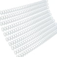 thumbnail image 1 of KW-trio Plastic Loose Leaf Binders, ABS, Ring Binding Spines, with 30-Hole Design, Assorted Colors, 10 Count, 1 of 1