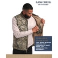 thumbnail image 3 of Bass Creek Outfitters Men's Workwear Vest - Heavyweight Sherpa Lined Duck Canvas Vest (M-XXL), 3 of 4