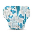 thumbnail image 1 of Reusable Swim Diaper Cactus Azul Medium, 1 of 9