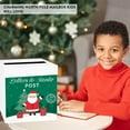 thumbnail image 4 of Santa Mailbox Letters to Santa Post Design, Christmas Mailbox Decor for Kids, 4 of 5