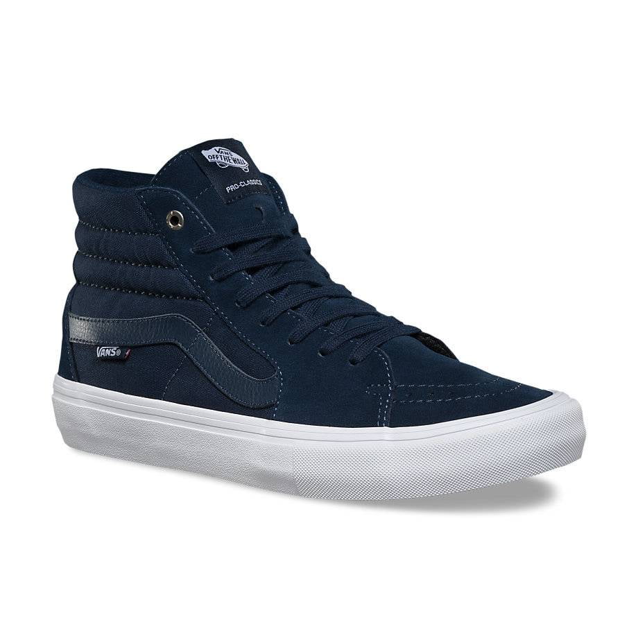 Vans SK8 Hi Pro Navy/White Men's 