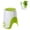 White / Green, variant on Nameeks 7073 Gedy Bathroom Stool - Green