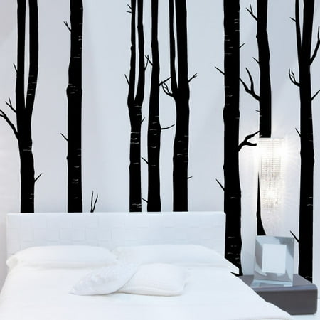 Sissy Little 8 Piece Woodland Tree Wall Decal Set Sissy Little 8 Piece Woodland Tree Wall Decal Set