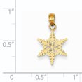 thumbnail image 2 of Pendentif Flocon de Neige Petit en Or Jaune 14K, 2 of 2