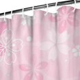 thumbnail image 4 of Waterproof Pioneer Shower Curtain 84x72 Inch Polyester Unique Colorful Floral Shower Curtain for Bathroom Hotel Home Decor with 12 Plastic Hooks, 4 of 5
