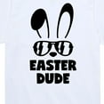 thumbnail image 3 of Instant Message - Easter Dude Bunny - Toddler And Youth Short Sleeve Graphic T-Shirt, 3 of 6