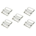thumbnail image 4 of veasfak 5pcs Metal Ladder Lock Buckle Slider Adjustable Backpack Strap Buckle 40mm, 4 of 8