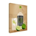 thumbnail image 2 of Trademark Fine Art 'Gin OClock' Canvas Art by Green Lili, 2 of 3