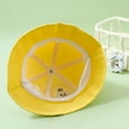 thumbnail image 3 of Odeerbi Bucket Hats for Sun Protection Fishermen Hat for Boys Girls Summer Baby Outdoor Sunshade Sun Hat Basin Hat With Hat Rope Yellow, 3 of 4