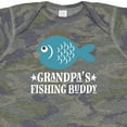 thumbnail image 4 of Inktastic Grandpa's Fishing Buddy Little Fisher Boys or Girls Baby Bodysuit, 4 of 5