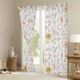 thumbnail image 3 of Manfei Western Garden Flower Black Out Curtains, Rustic Farmhouse Curtains Pack of 2 (42x63 Each), Teen Kid Adult Female Bedroom Curtains, Window Curtains Bedroom Decor, 3 of 6