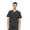 PEWTER, variant on HEAL+WEAR Men's V-Neck Scrub Top with Multiple Pockets – Classic Fit Medical Uniform Shirt for Clinical, Nursing