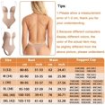 thumbnail image 2 of Sujetador moldeador de cuerpo sin espalda para mujer, body de boda invisible sin espalda, sujetador push up sin costuras, ropa interior con correa transparente para vestido de fiesta de boda, 2 of 5