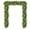B, variant on Christmas Wreath, 70.87" Lighted Artificial Norfolk Pine and Cedar Garland with Warm White Leds, Realistic Fade-Resistant Waterproof for Fireplace Mantel, Door, Window, Indoor/Outdoor Decor
