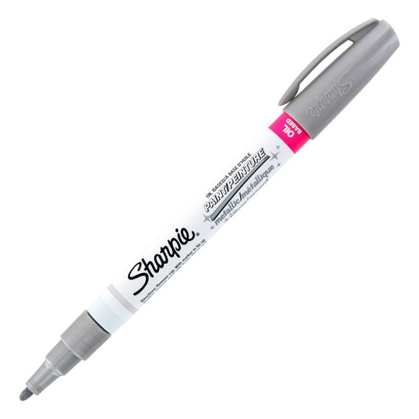 Sharpie® OilBased Paint Marker, Fine Point, Silver
